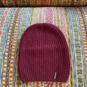 NWT - Love Your Melon - Burgundy Cashmere Beanie -Size: One Size